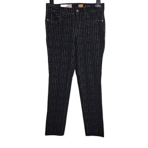Pilcro and the Letterpress Dark Plaid Corduroy Serif Trouser Pant Academia 26